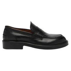 Sort Kalveskind Loafer