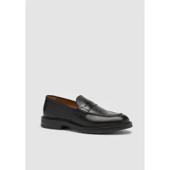 Sort Kalveskind Loafer