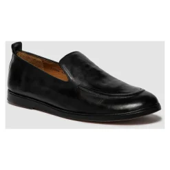 Sort Kalveskind Loafer Letvægtsstruktur