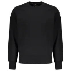 Sort minimalistisk langærmet sweater