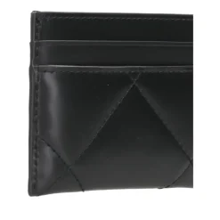 Sort Nappa-læder kortholder