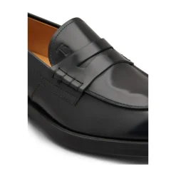 Sort Penny Slot Lædersko