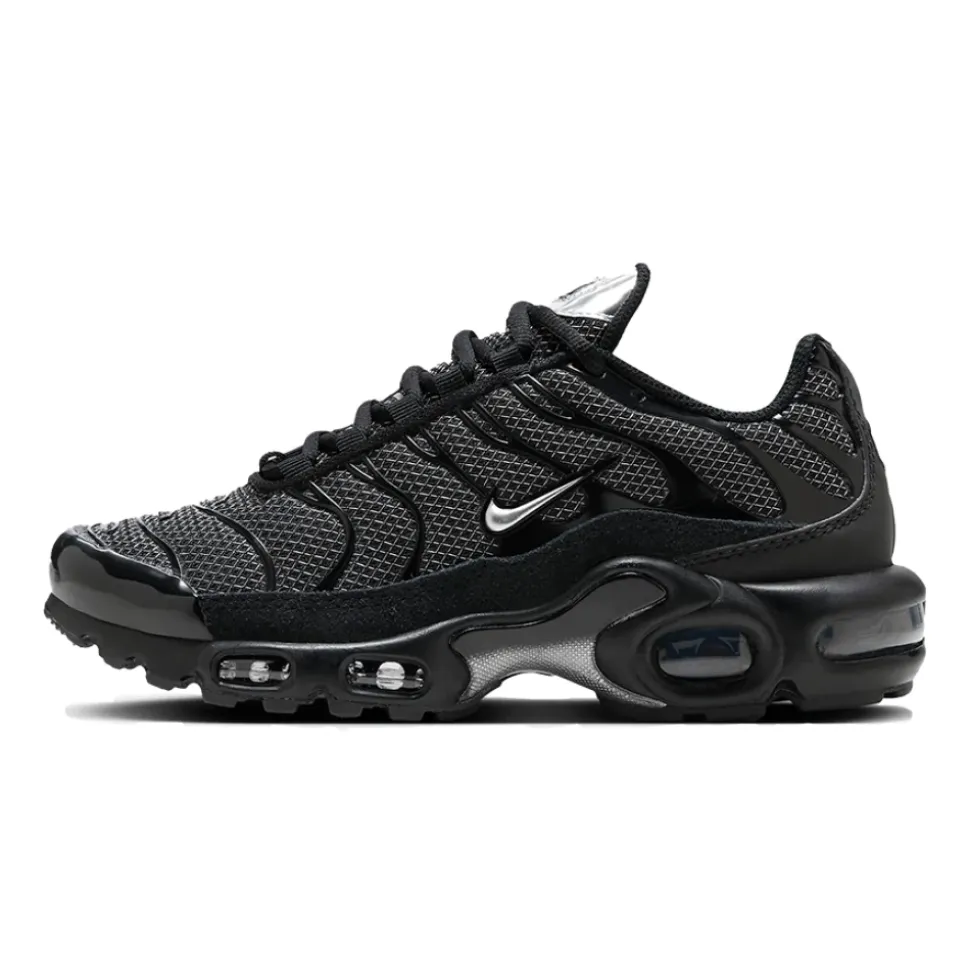 Sort Ruskind Sølv Air Max Plus