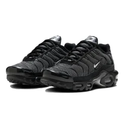 Sort Ruskind Sølv Air Max Plus