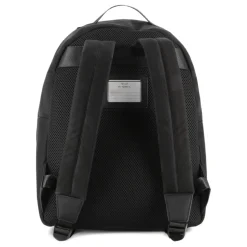 Sort rygsæk med gul accentlap