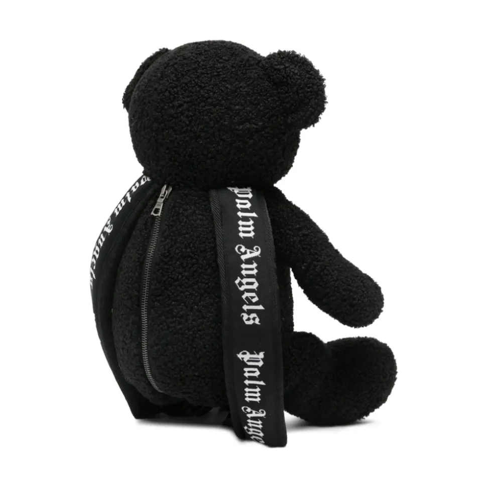 Sort Rygsæk med Logo Detaljer