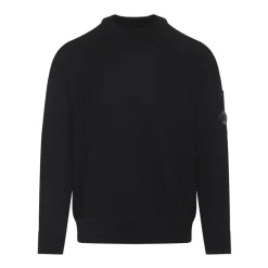 Sort Uld-Bomuld Sweater AW25