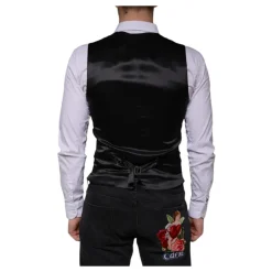 Sort uldvest kjole formel vest