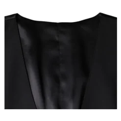 Sort uldvest kjole formel vest