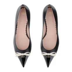 Sort VLogo Signature Flade Sko