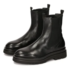 Sorte Chelsea-støvler til mænd med et klassisk look