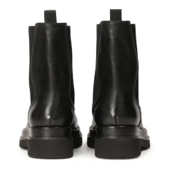 Sorte Chelsea-støvler til mænd med et klassisk look