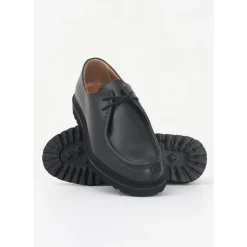 Sorte flade sko MOC-TOE alsidigt læder