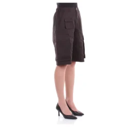 Sorte Logo Shorts med Lommer