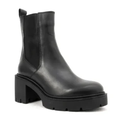 Sorte Lukkede Booties til Kvinder