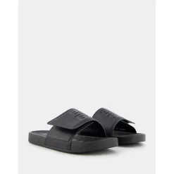 Sorte Slide Sandaler Moderne Stil