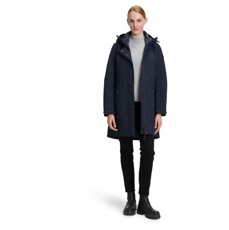 Sporty 3-i-1 jakke med aftagelig hætte