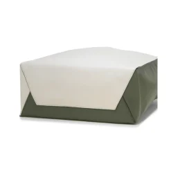 Stilfuld Bianco-Verde Skuldertaske