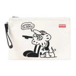 Stilfuld tegneserie clutch taske