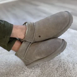 Stilfulde Sheepskin Støvler til Mænd