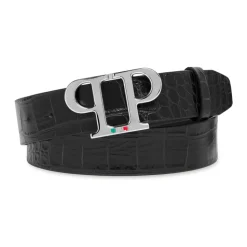 Stilfuldt læderbælte