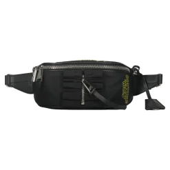 Stof Bæltetaske med Lynlås