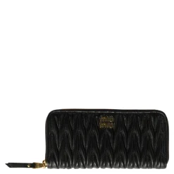 Stor Matelassé Nappa Læderpung