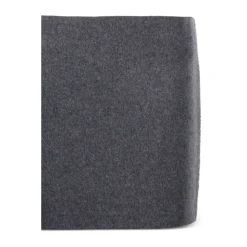 Straight Hem Wool Skirt