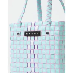 Stribet Tote Taske