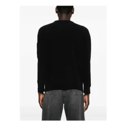 Strik Pullover i Sort