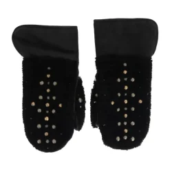 Studded Shearling Handsker