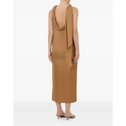 Susan Twisted Collar Dress