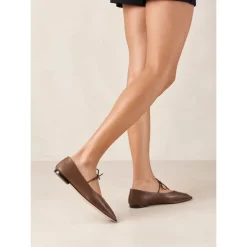 Sway Ballerina-sko i læder