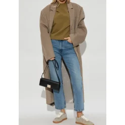 Sweatshirt med broderet logo