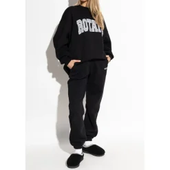 Sweatshirt med logo
