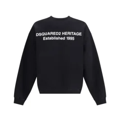 Sweatshirt med logo og blød inderside