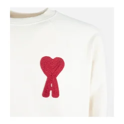 Sweatshirt med maxi hjerte logo