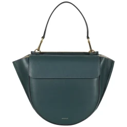 Teal Hortensia Taske med Håndtag