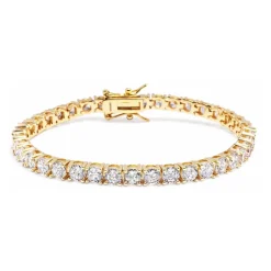 Tennis Bracelet in Gold
