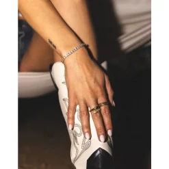 Tennis Bracelet in Gold