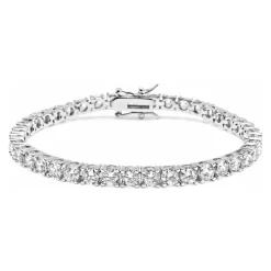 Tennis Bracelet with Silver