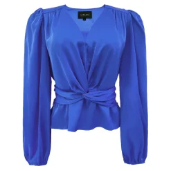 Tiki LS Twist Blouse