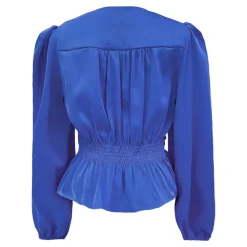 Tiki LS Twist Blouse