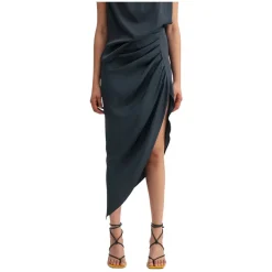 Tilda silkekjole blå