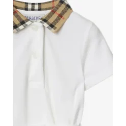 Tjek Krave Astrid Kjole i Hvid