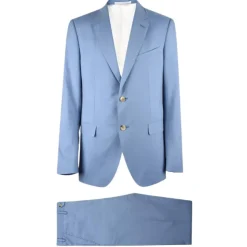 Todelt himmelblåt kostume