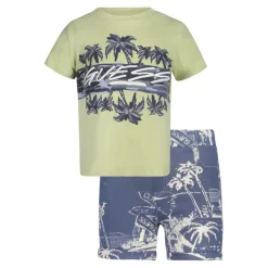 Todelt T-shirt og shorts sæt