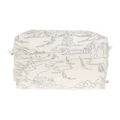 Toilettaske med print