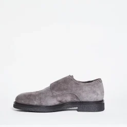 Tower Suede Cap Toe Double Monk