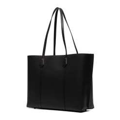 Triple-Compartment Tote Bag
